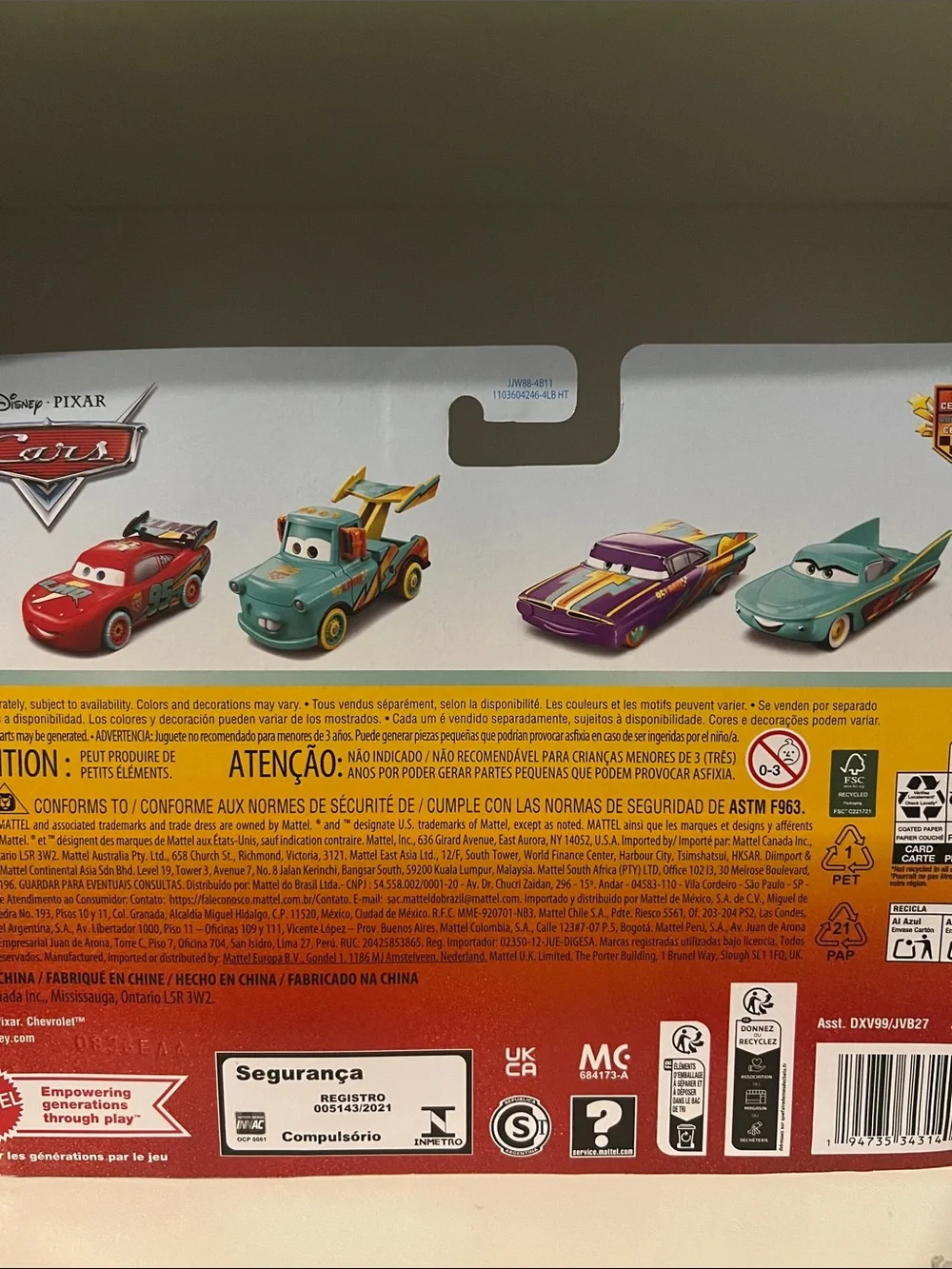 Disney Pixar - Cars - Race To Celebrate Ramone & Flo 1:55 Scale